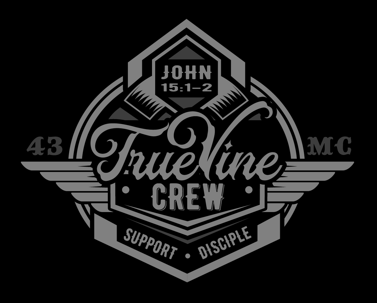Support DCMC-TVC Throwback Short Sleeve